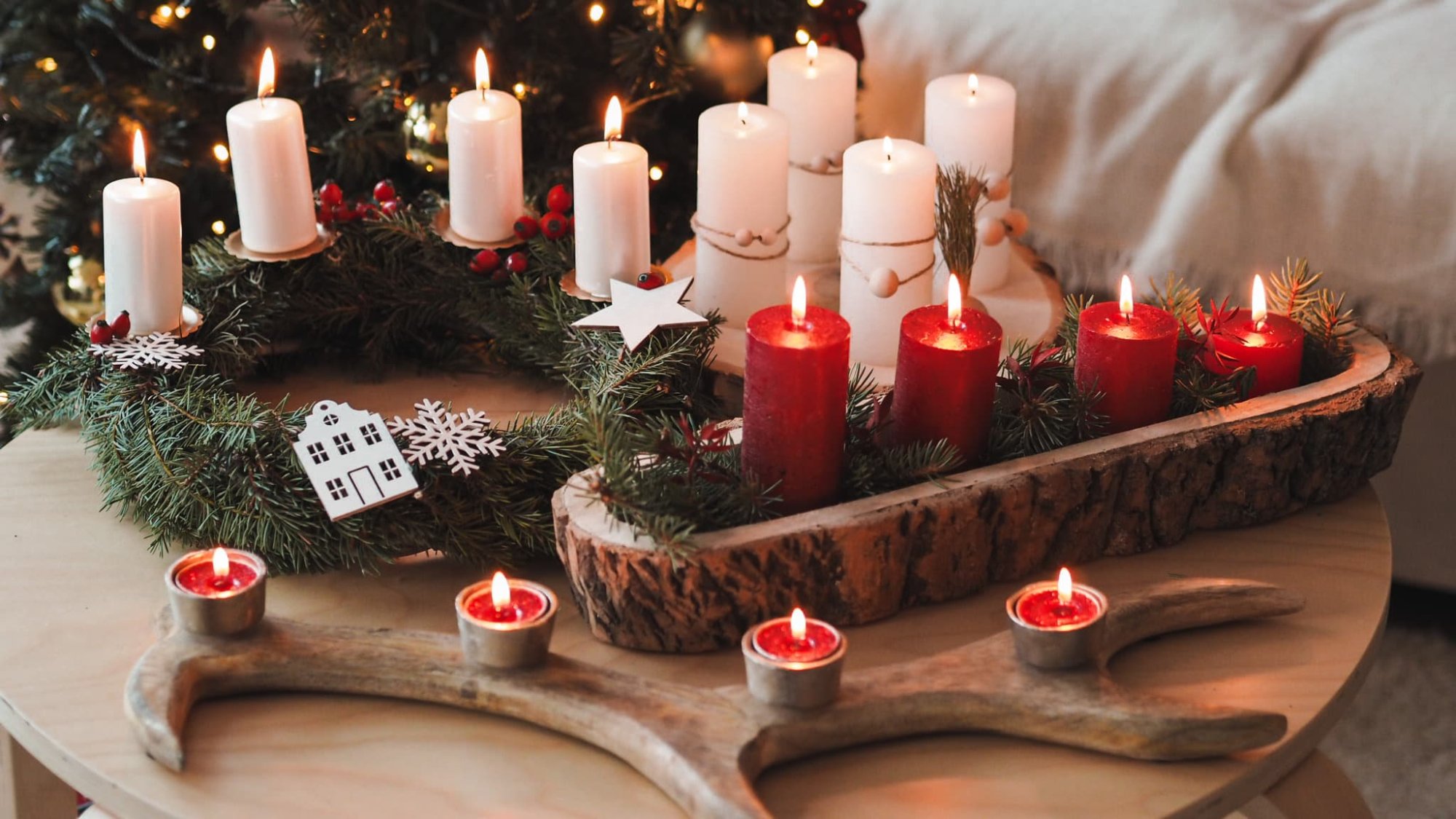 DIY inšpirácia: najkrajšie adventné dekorácie z dreva