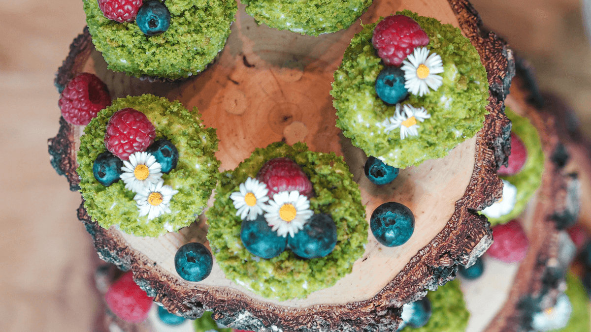 Ľahko a rýchlo – machové cupcakes