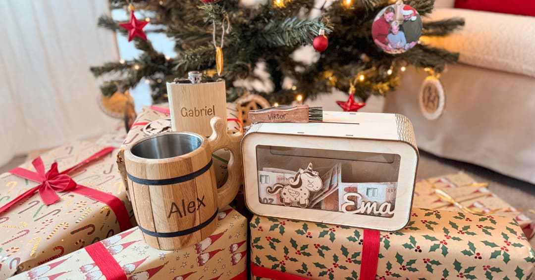Darčeky na poslednú chvíľu: drevené riešenie, ktoré stihnete včas