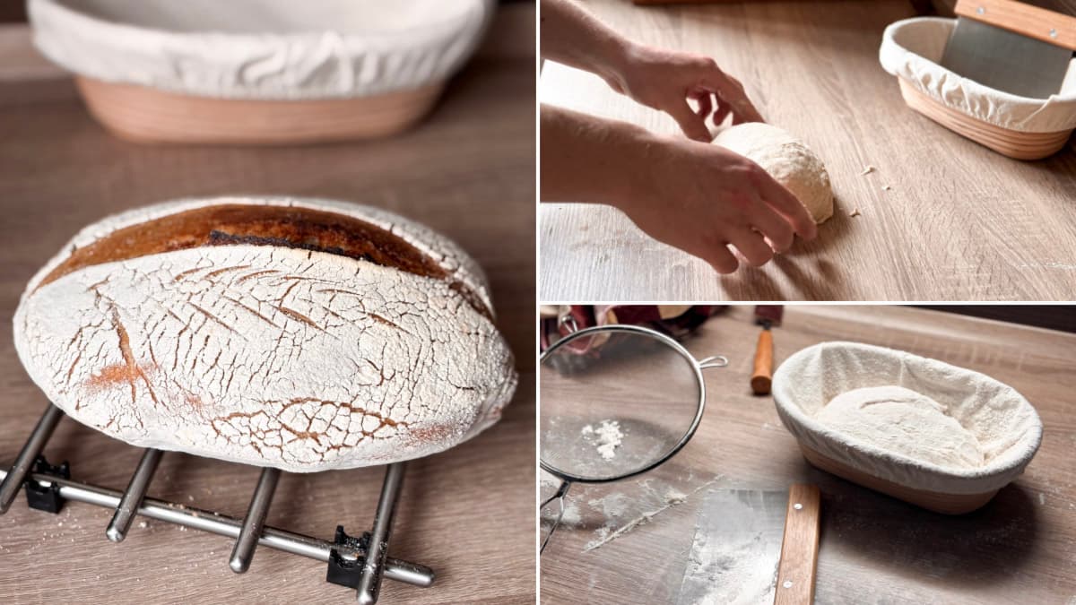 Pečenie domáceho chleba: Ošatky a kysnutie krok za krokom