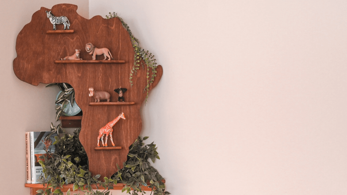 Vyrábame poličku na zvieratká pre deti