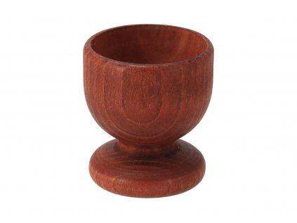 Drevený stojan na vajíčko 5 cm - tmavý