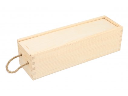 Drevená truhlica na víno II