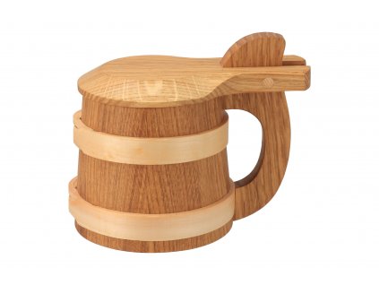 Drevený krígeľ s vekom Exlusive