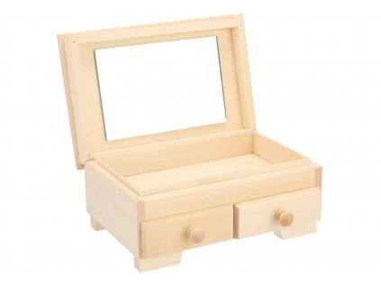 Drevená šperkovnica III