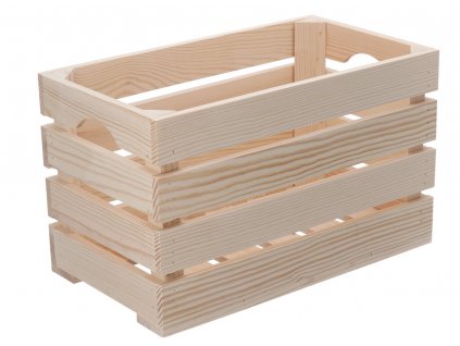 Drevená debnička 40 x 22 x 24 cm