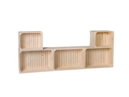 288 drevene bedynky obyvaci stena 180 x 69 x 24 cm