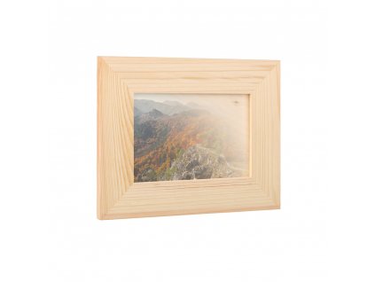 Drevený fotorámik na stenu 22 x 17 cm