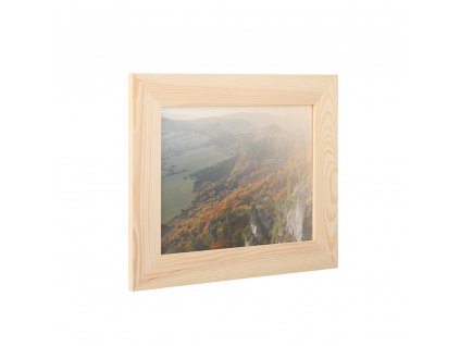 Drevený fotorámik na stenu 31 x 25 cm