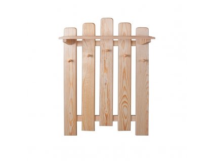 Nástenný vešiak borovica II