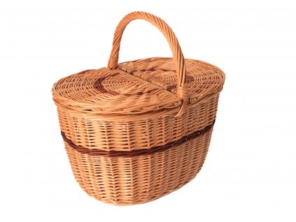 Prútený piknikový kôš