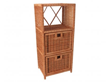 Prútená komoda prírodná II
