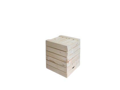 Drevená debnička sedák 30 x 35 x 30 cm