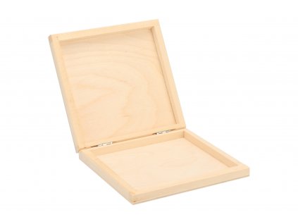 Drevená krabička na CD