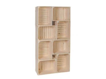 291 drevene bedynky knihovna ii 70 x 140 x 24 cm