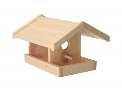Drevené kŕmidlo pre vtáky borovica