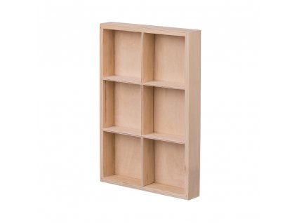 Drevený organizér VI