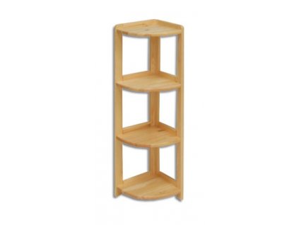 Regál drevený rohový r4r 106 x 30 x 30 cm