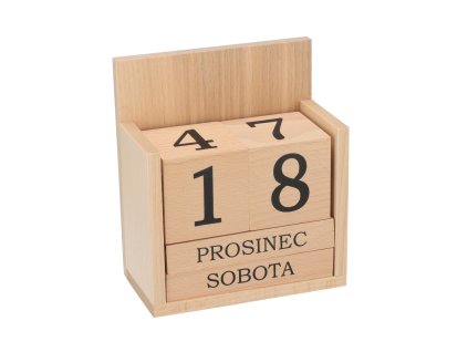 Drevený kalendár