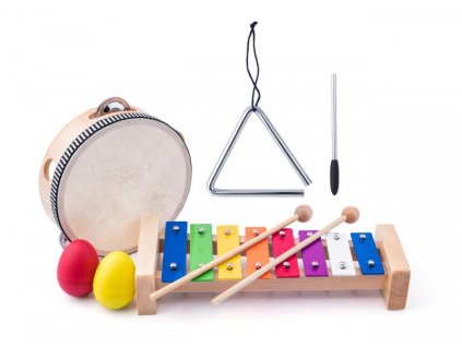Drevená muzikálna súprava