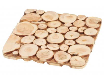 Drevená podložka z guľatiny