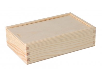 Drevená krabička na fotografie vo formáte 9x13 cm