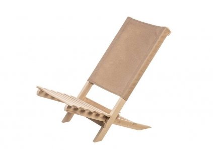 Drevené skladacie ležadlo