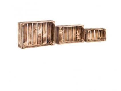 3684 drevene opalene bedynky policka smrk