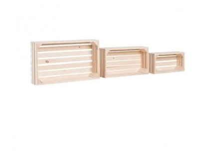 3690 drevene bedynky policka smrk ii