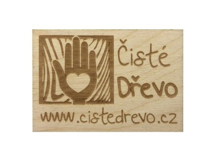 Drevená magnetka s vlastným motívom