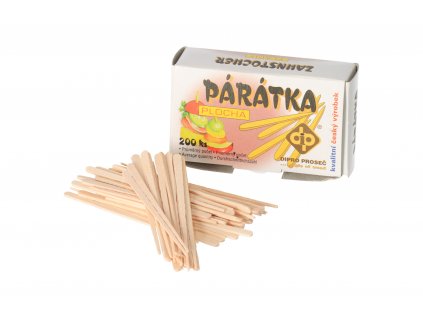 Drevené špáradlá 200 ks