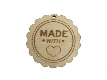 Ceduľka HANDMADE III