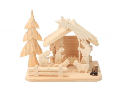 Drevený betlehem XXVIII