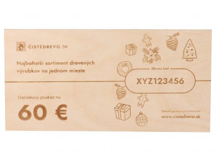 DÁRKOVÉ POUKAZY VÁNOČNÍ 9