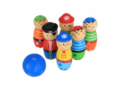 Drevené kolky - Piráti