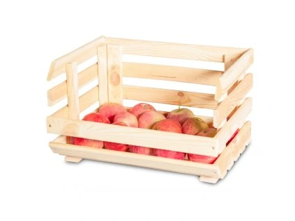 6948 2 drevena bedynka na ovoce a zeleninu