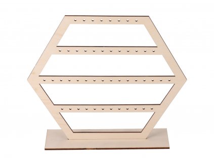 Drevený stojanček na šperky