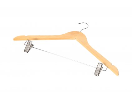 Drevené ramienko s klipmi - 44 x 28 cm