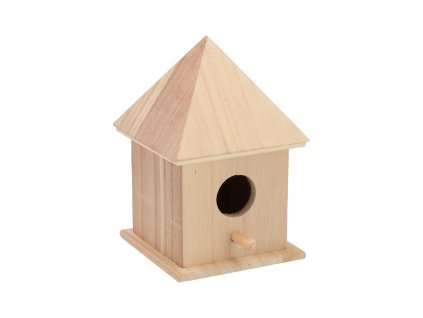 Vtáčia búdka - 10,4 x 10,4 x 15,5 cm