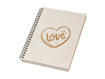 Drevený blok A5 - love