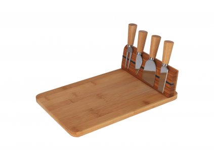 Bambusový set na syry