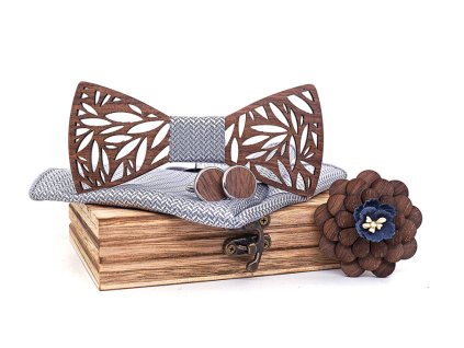 Drevený motýlik XVI