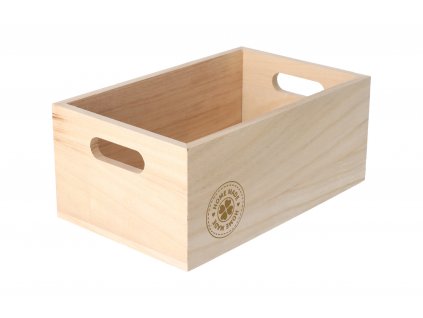 Drevená debnička home made 31 x 21 x 13 cm