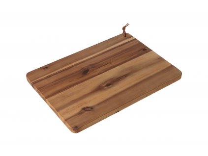 Akáciová doska na krájanie V - 38 x 27 x 1,8 cm