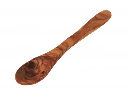 Lyžička z olivového dreva 14 cm