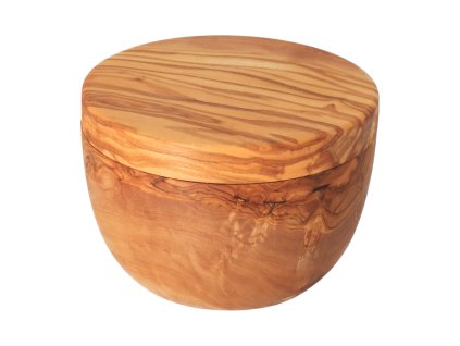 Cukornička s magnetickým viečkom z olivového dreva