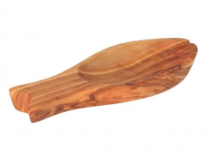 Miska z olivového dreva - ryba