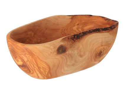 Miska na ovocie z olivového dreva