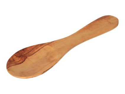 Lyžica na ryžu z olivového dreva