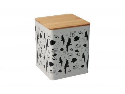 Plechová dóza pre maznáčikov - malá